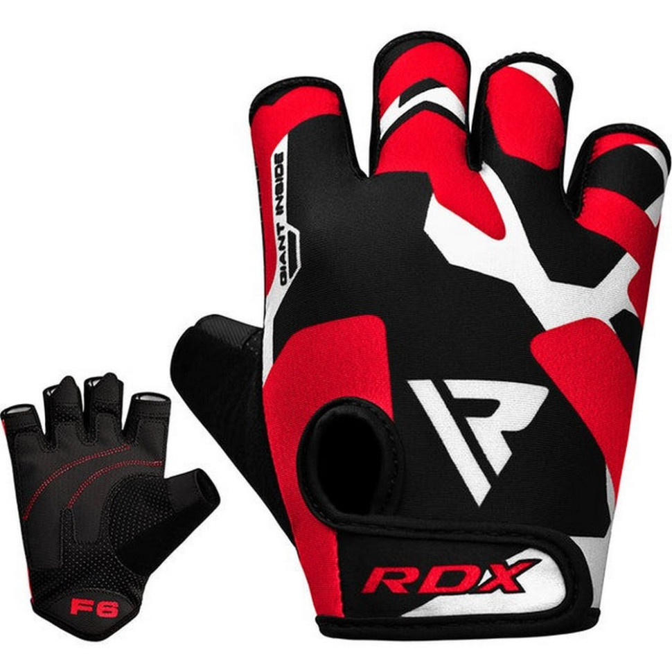 Перчатки для фитнеса F6 Sumblimation RDX Inc Limited WGS-F6R-L, Red, L