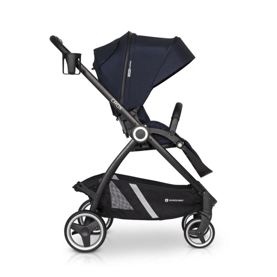 Коляска універсальна 2 в 1 Euro-Cart Crox Cosmic 9023-ECC-02 чорний