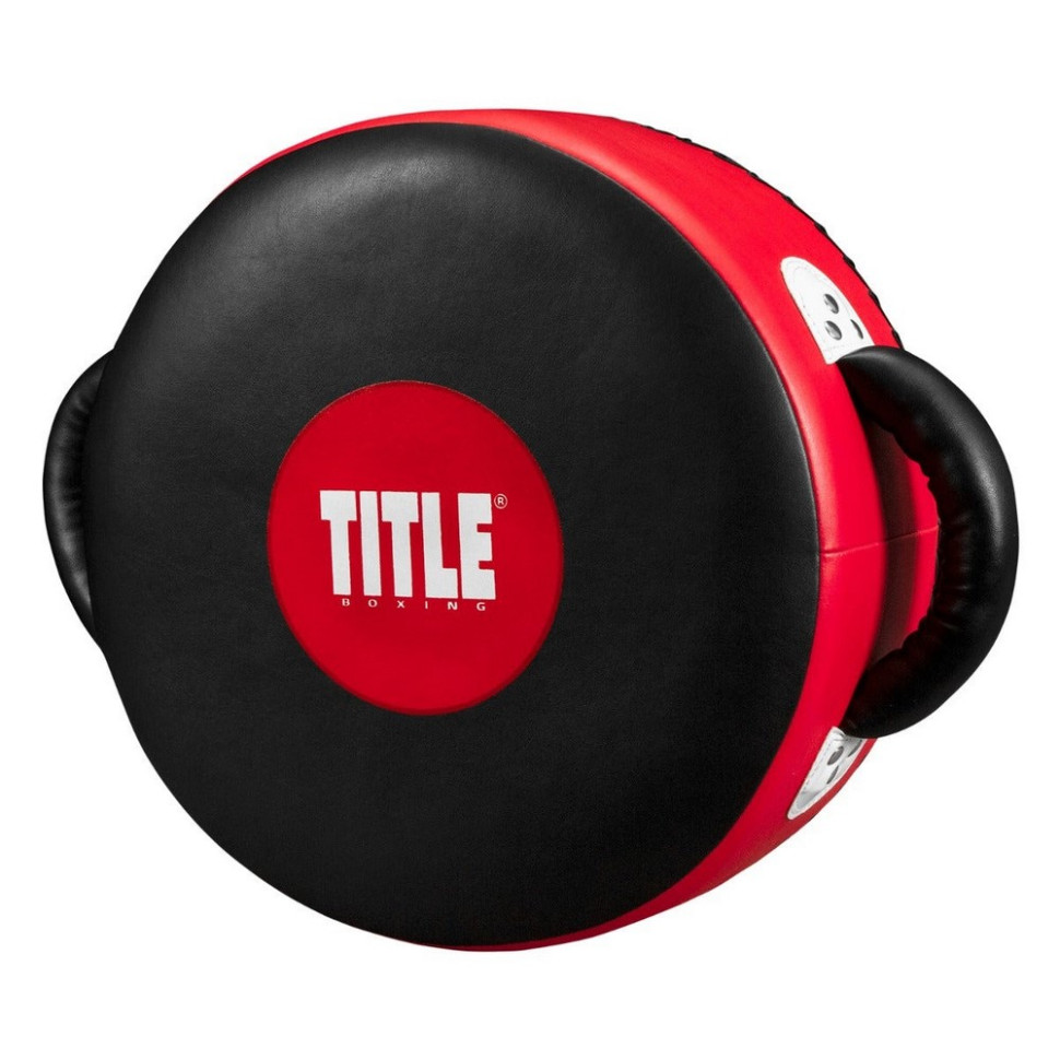 Маківара кругла Boxing Wrap-Around Stationary Punch Shield TITLE WASPS, Black/Red