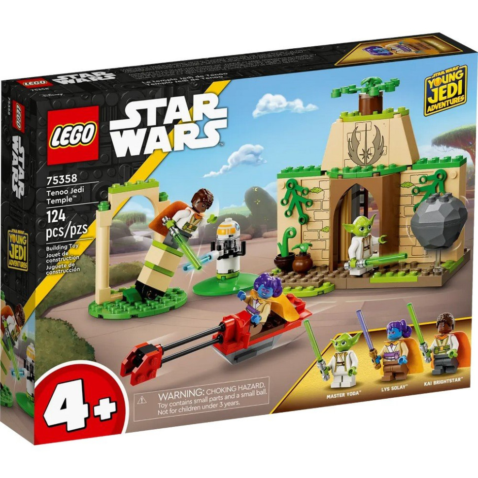 Конструктор Храм джедаєв Teну LEGO 75358, 124 деталі