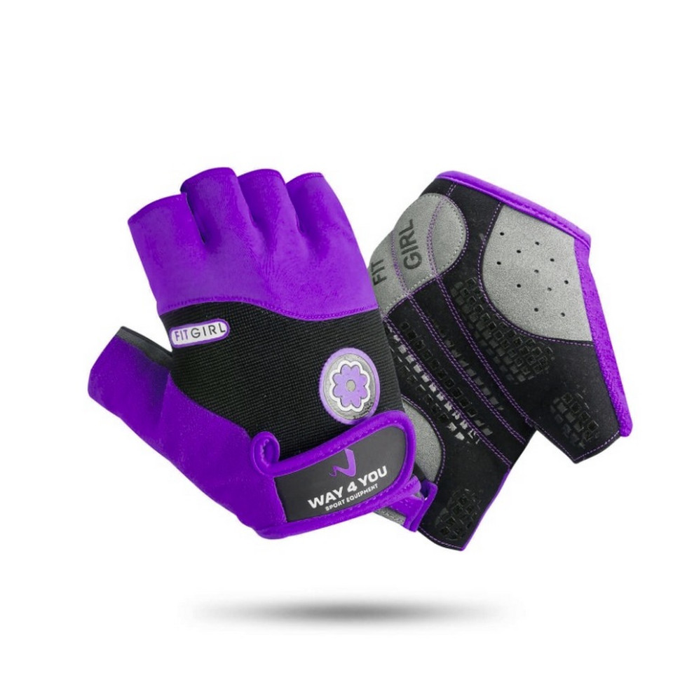 Перчатки для фитнеса Way4you 1727-S, Purple, S