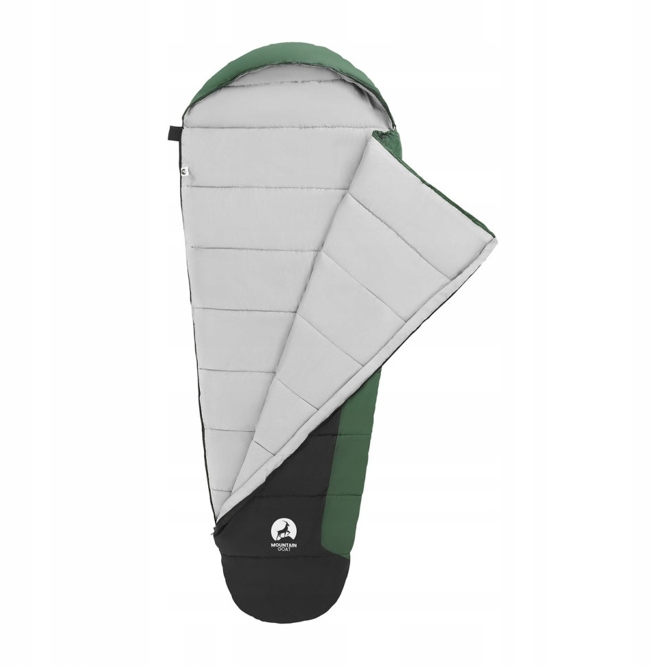 Спальний мішок (спальник) кокон Pro+ Mountain Goat MG0016 Black/Olive