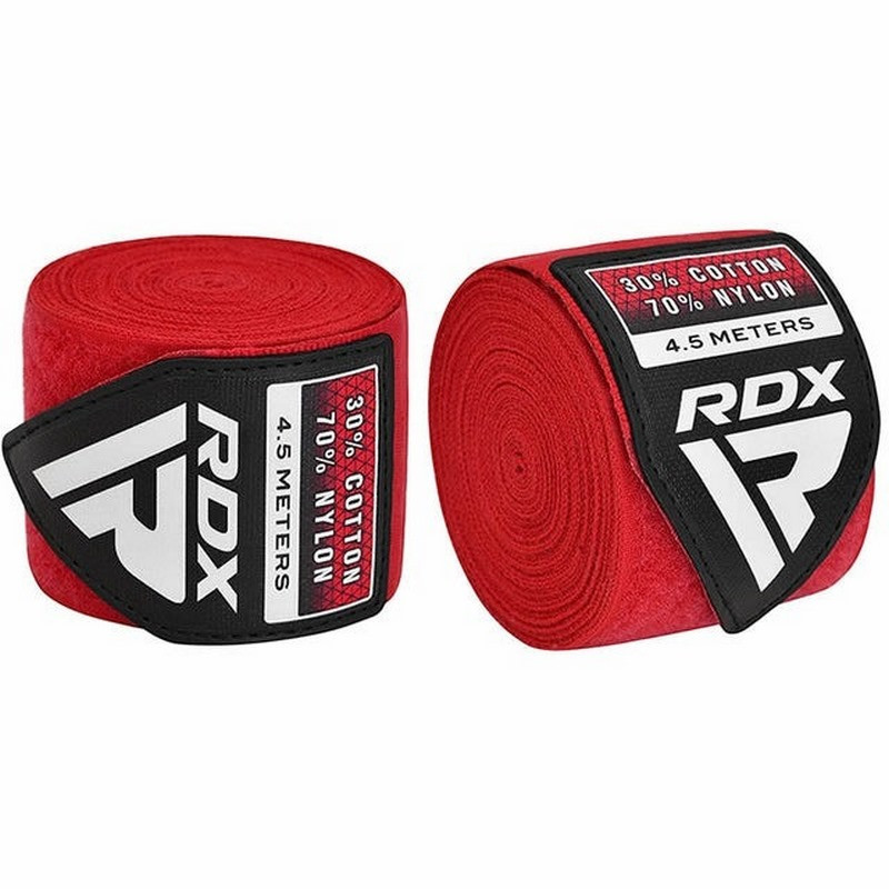 Бинти для боксу RB Hand Wraps Combine RDX Inc Limited HWC-RBU+ 3 пари Red, Black, Blue (4.5м.)