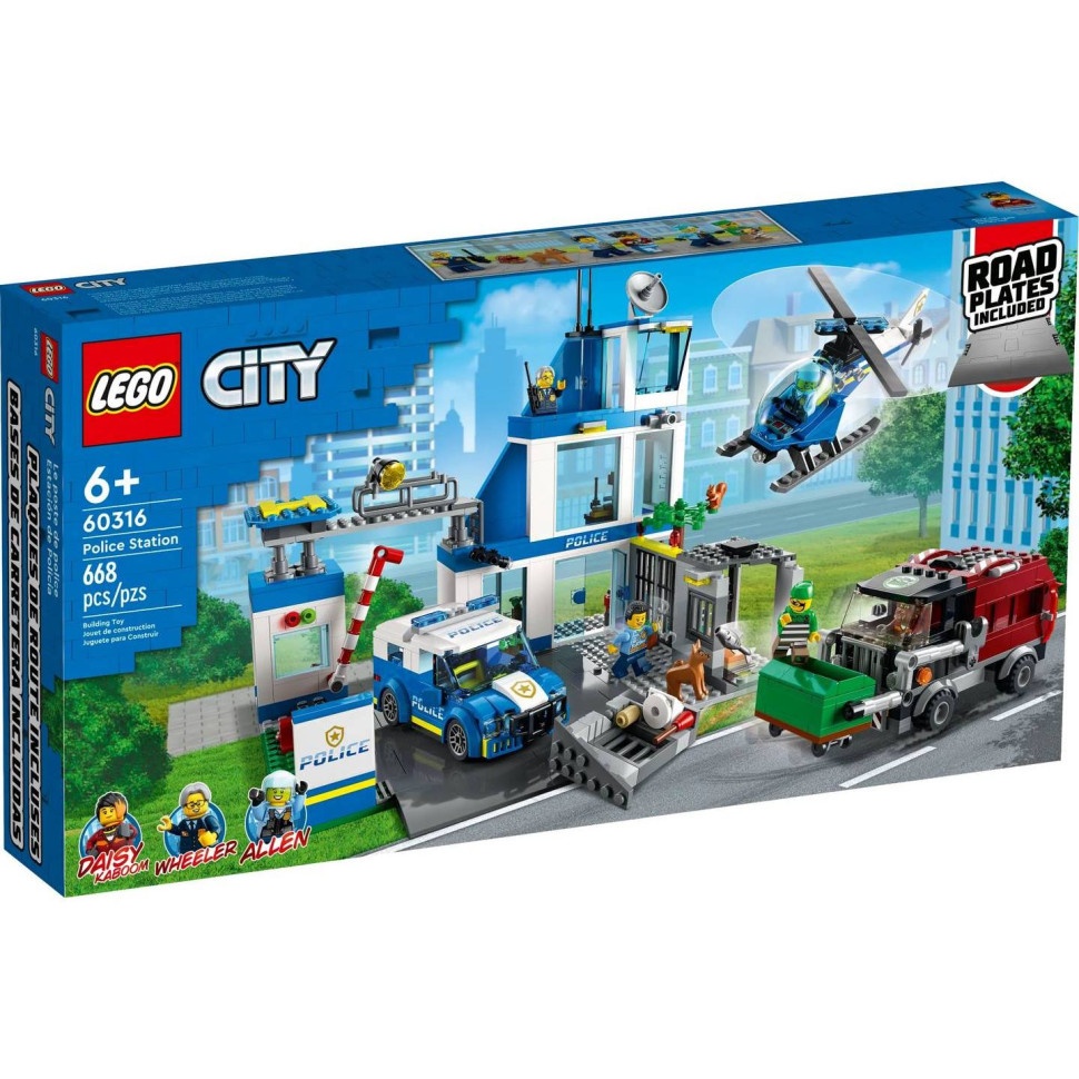 Конструктор LEGO City Полицейский участок 60316