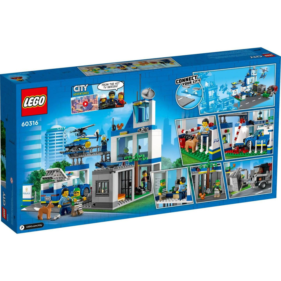 Конструктор LEGO City Полицейский участок 60316