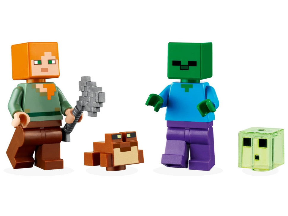 Конструктор LEGO Minecraft Приключения на болоте 21240