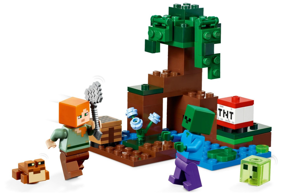 Конструктор LEGO Minecraft Приключения на болоте 21240