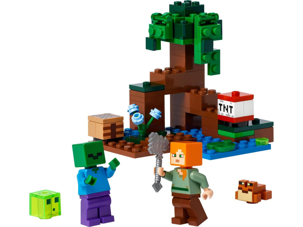 Конструктор LEGO Minecraft Приключения на болоте 21240