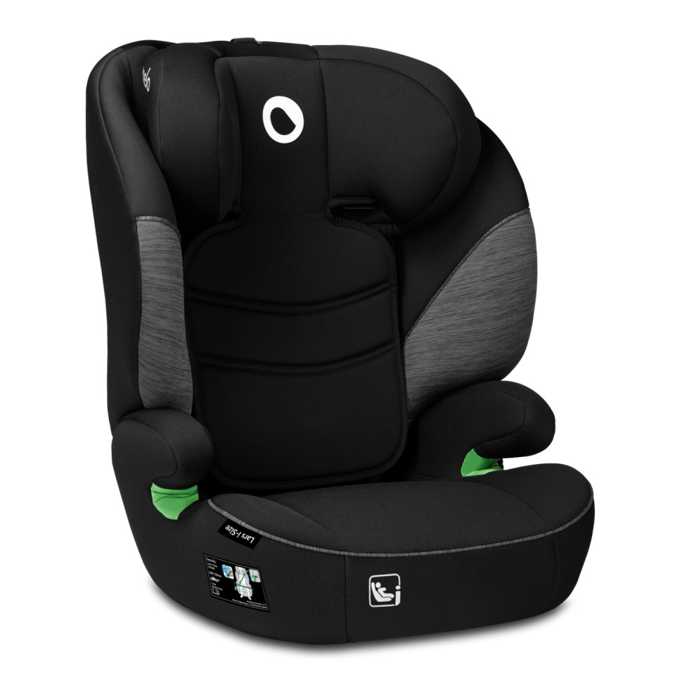 Детское автокресло LARS Lionelo 69651438 I-SIZE, BLACK  GREY