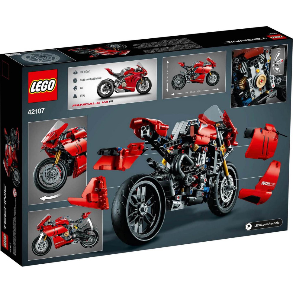 Конструктор LEGO Technic Ducati Panigale V4 R 42107