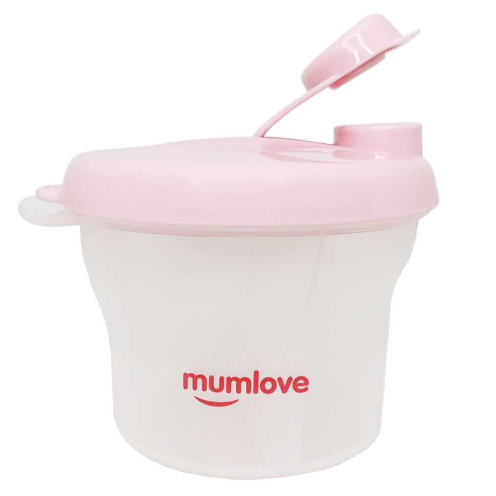 Контейнер для сухої суміші Mumlove Mega Zayka MGZ-0115(Pink) 200 мл
