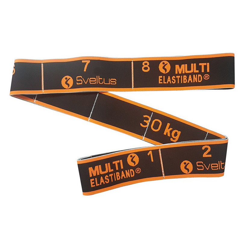 Эспандер для фитнеса универсальный Multi Elastiband Sveltus SLTS-0123 Черный 30 кг
