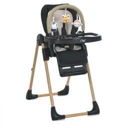 Дитячий стільчик для годування CRAFT El Camino ME 1115-W Black