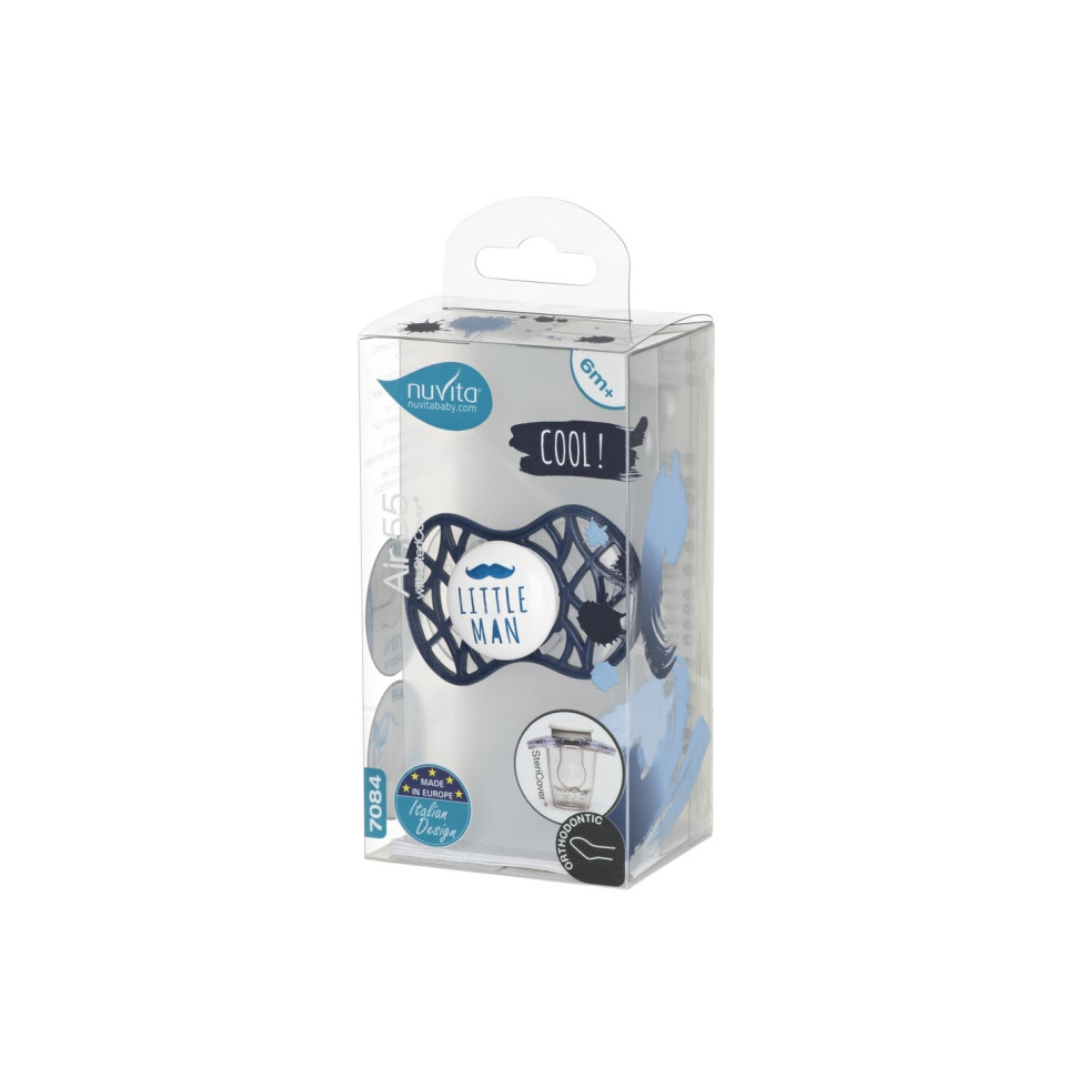 Пустушка Nuvita 7084 Air55 Cool ортодонтична 6m+ 