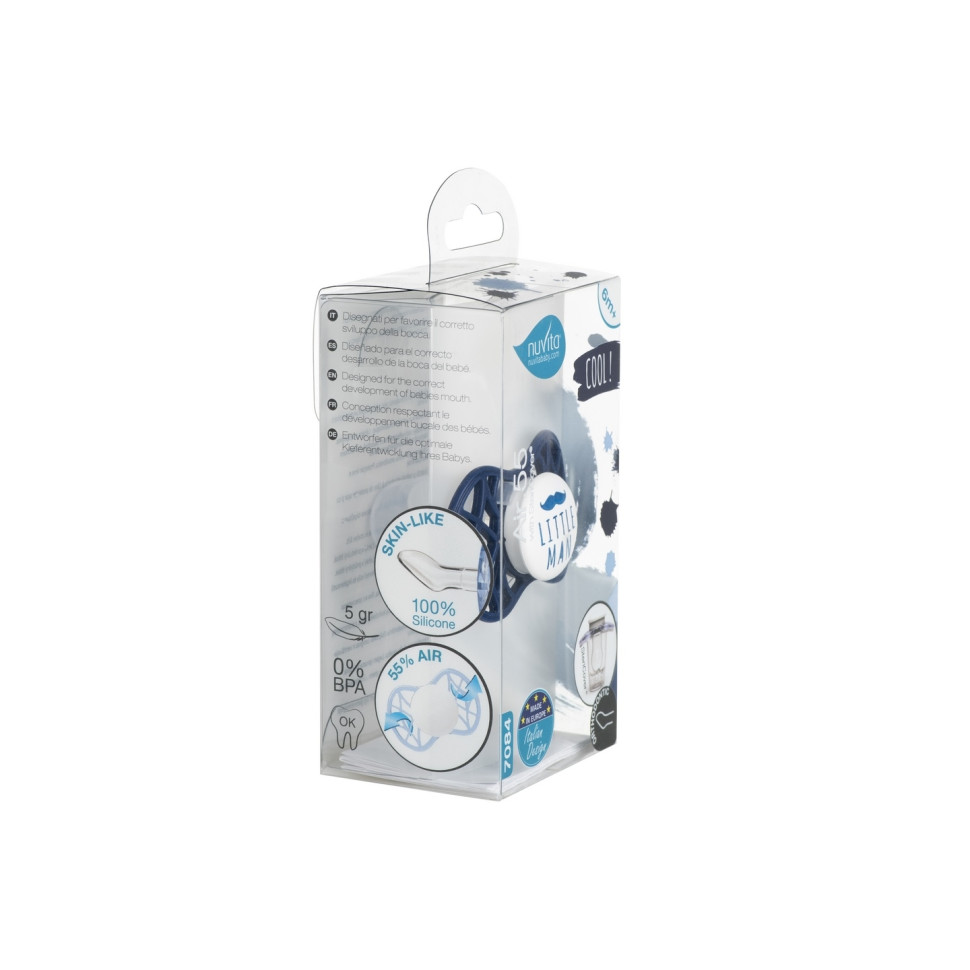 Пустушка Nuvita 7084 Air55 Cool ортодонтична 6m+ 