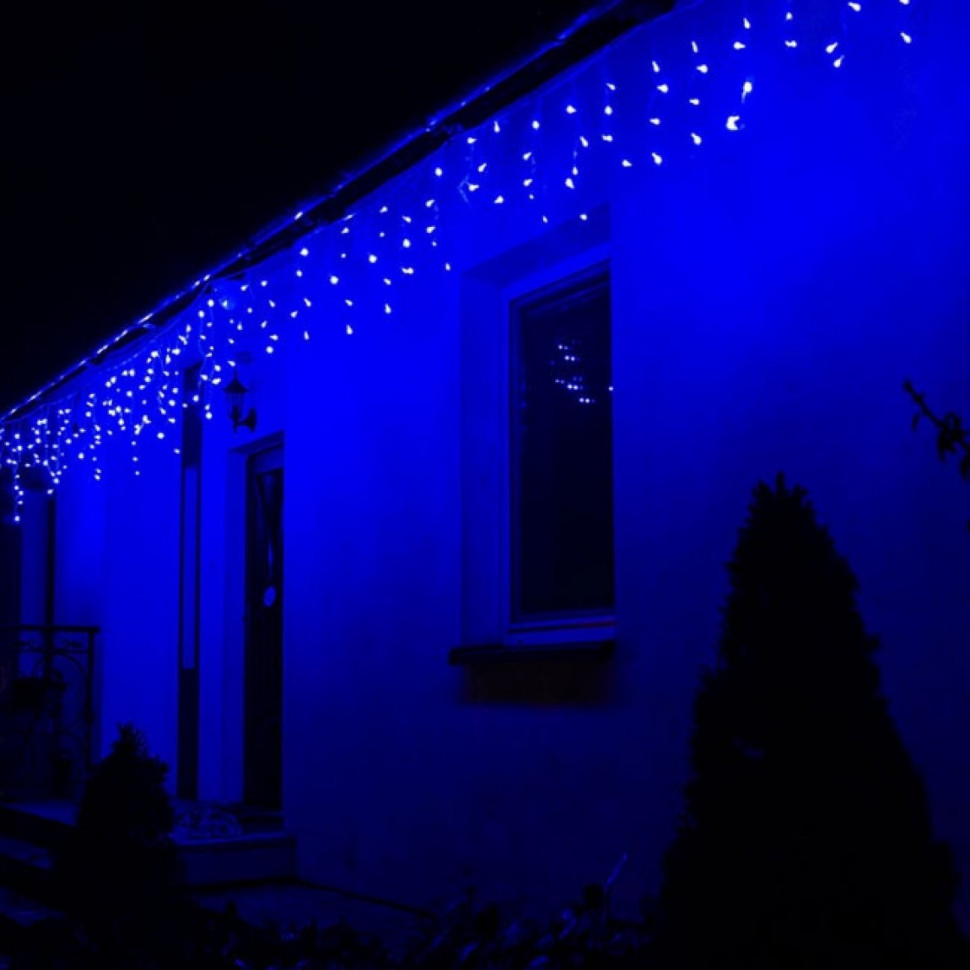 Гирлянда бахрома уличная Springos CL302, 12 м 300 LED, Blue