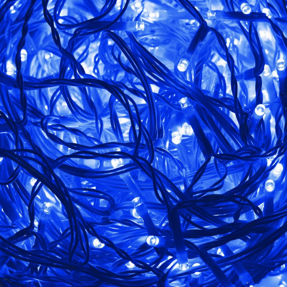 Гирлянда бахрома уличная Springos CL302, 12 м 300 LED, Blue