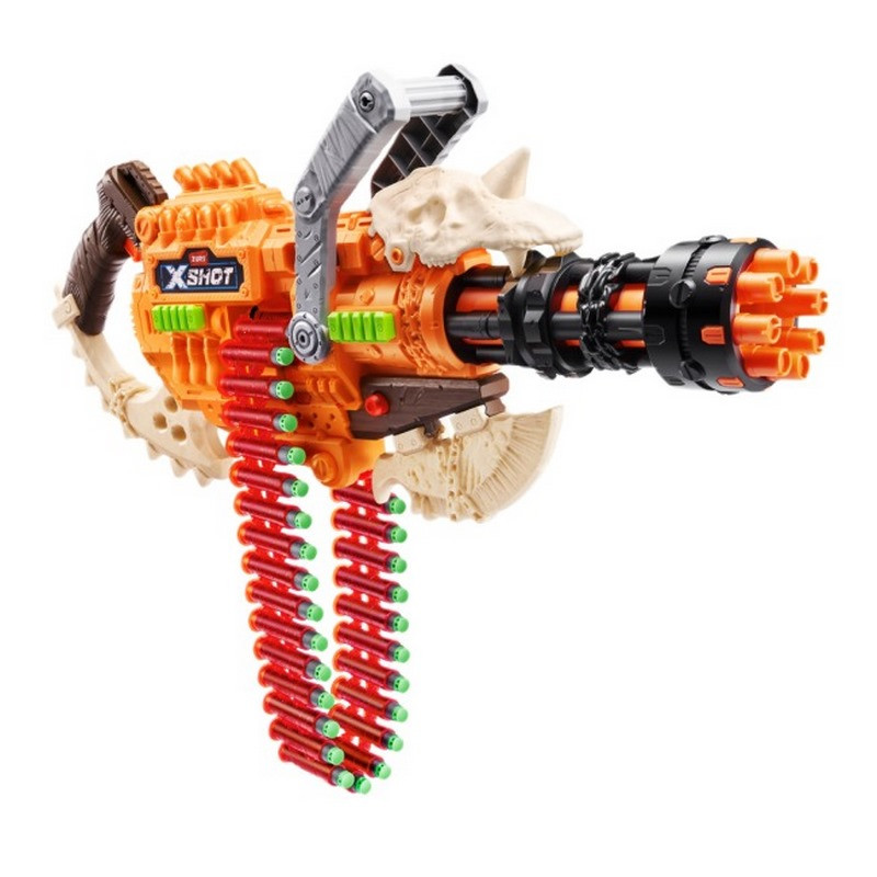 Детский скорострельный бластер Insanity Horrorfire Dread Hammer X-Shot 36733, 48 патронов