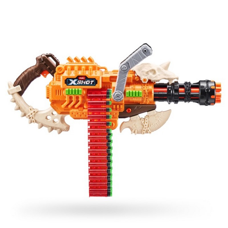 Детский скорострельный бластер Insanity Horrorfire Dread Hammer X-Shot 36733, 48 патронов