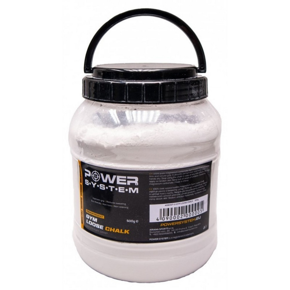 Магнезія спортивна суха Powder Chalk Power System PS_4090_500gr  500 грам