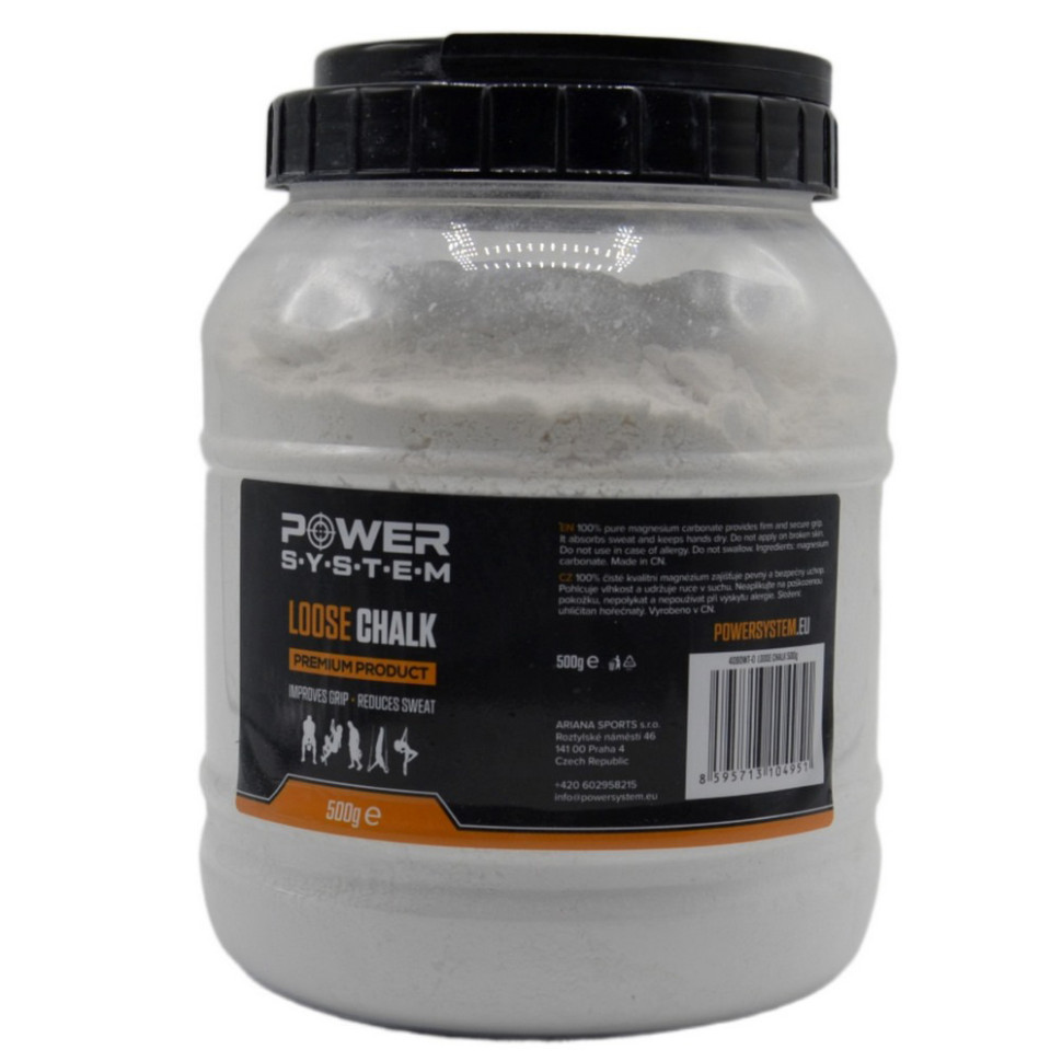 Магнезія спортивна суха Powder Chalk Power System PS_4090_500gr  500 грам