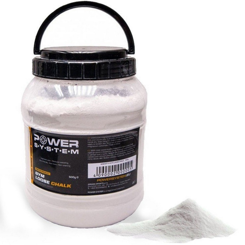 Магнезія спортивна суха Powder Chalk Power System PS_4090_500gr  500 грам