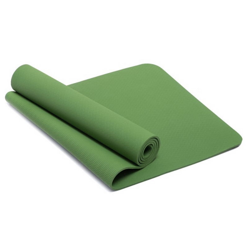 Коврик для йоги Jaguar Fitness 523199FS 183x61x0,8 см зеленый