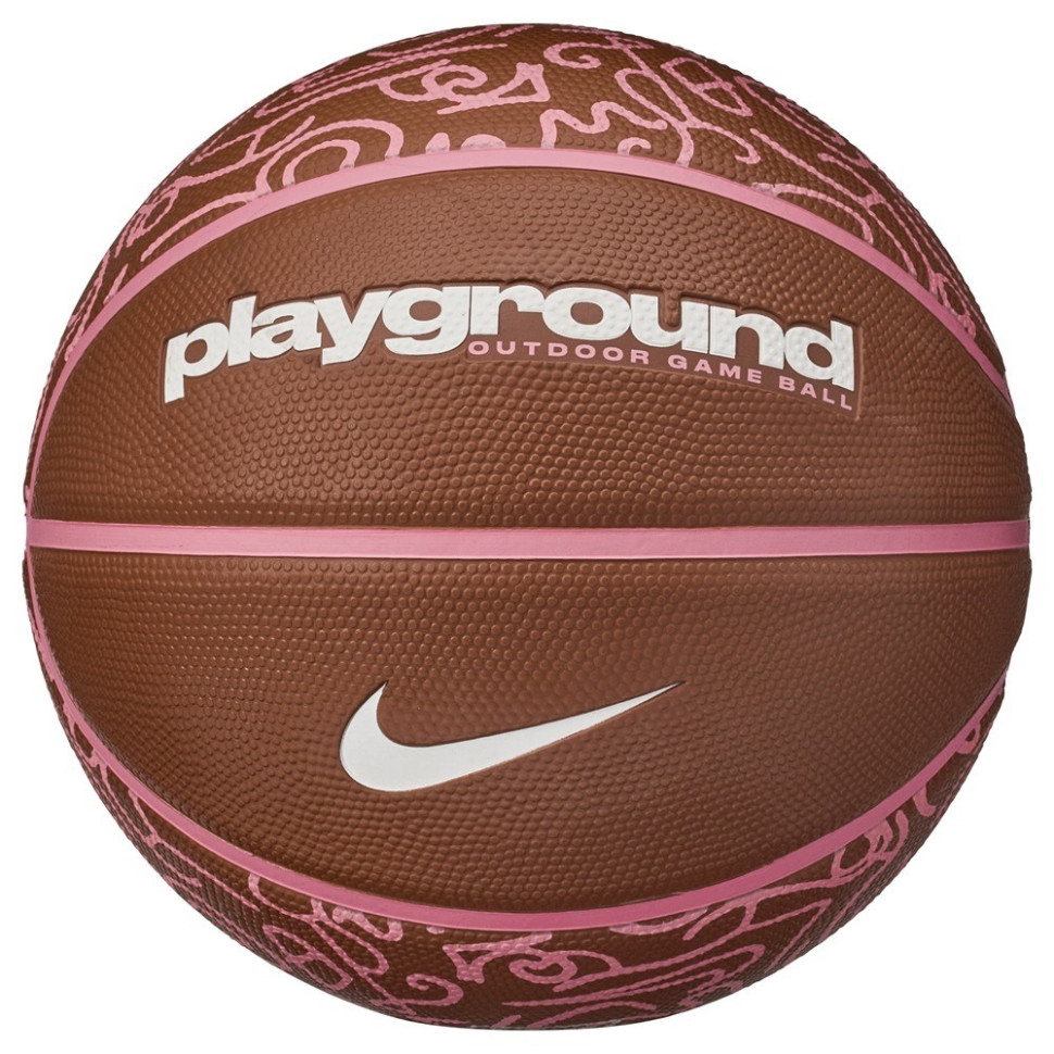 Мяч баскетбольный EVERYDAY PLAYGROUND 8P GRAPHIC DEFLATED Nike N.100.4371.203.06 № 6