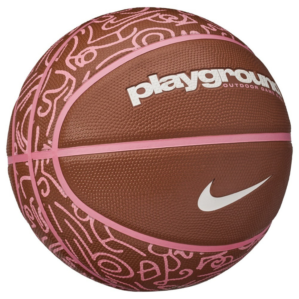 Мяч баскетбольный EVERYDAY PLAYGROUND 8P GRAPHIC DEFLATED Nike N.100.4371.203.06 № 6