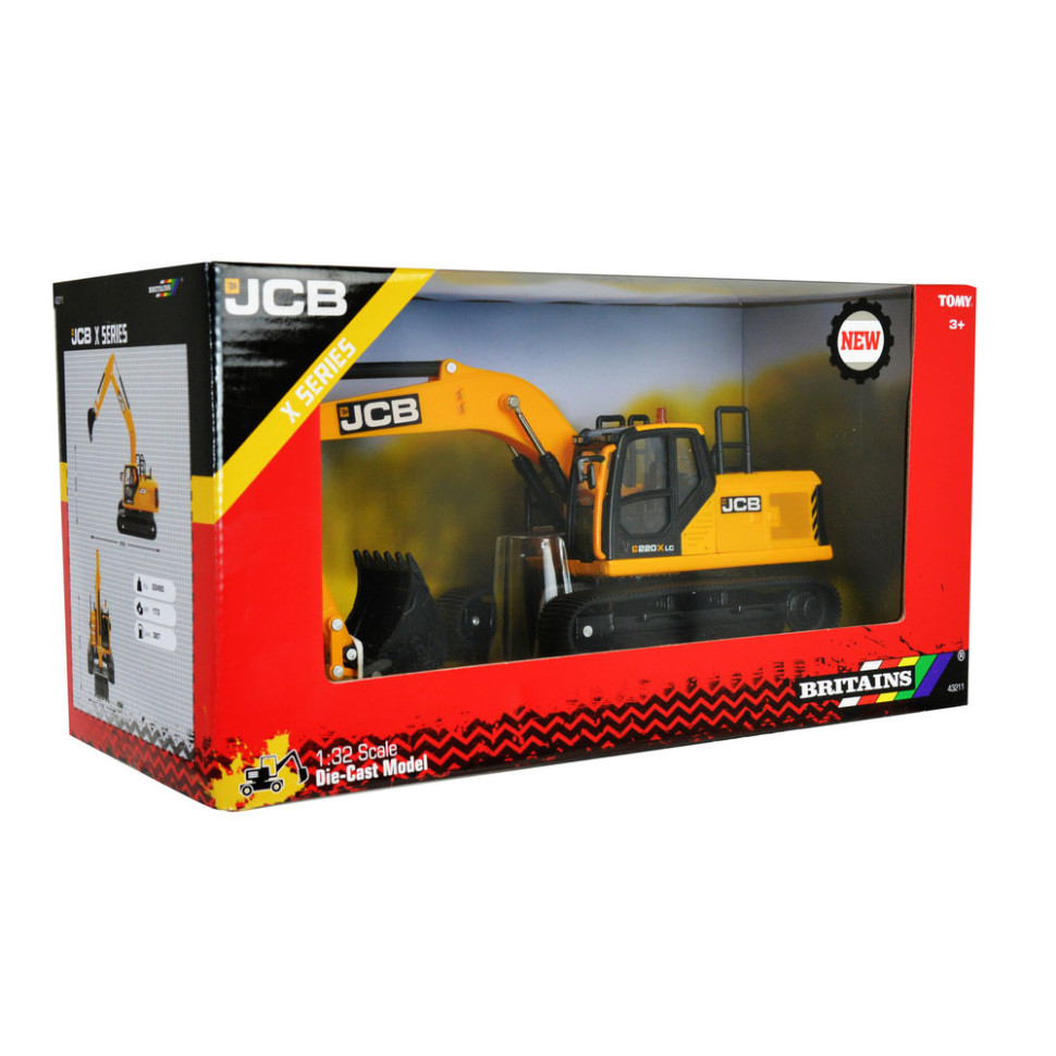 Модель Екскаватор JCB C220XLC Britains 43211B масштаб 1:32