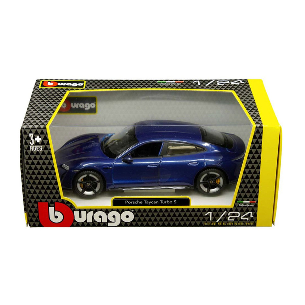 Детская автомодель дитяча Porsche Taycan Turbo S Bburago 18-21098 в асортименті