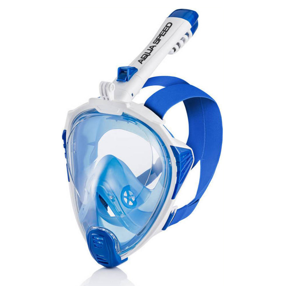 Повнолицьова маска DRIFT Aqua Speed 249-51 білий, синій, S/M