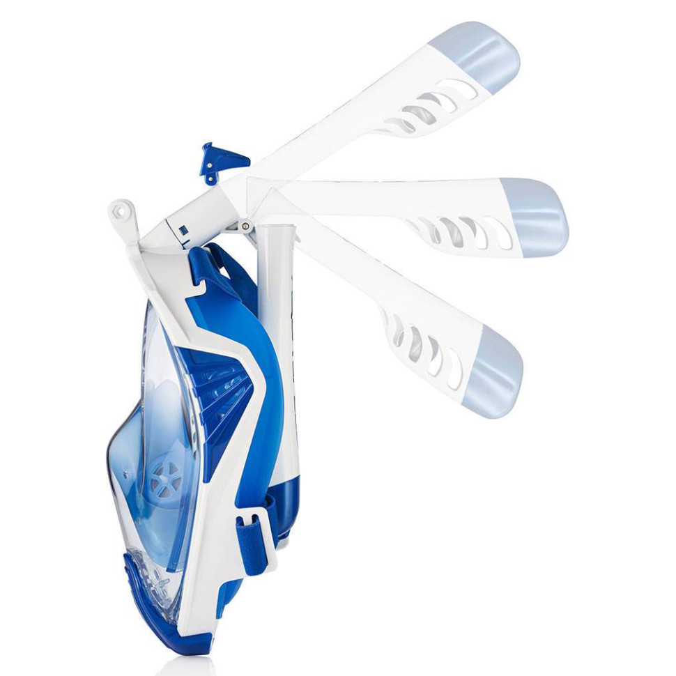 Повнолицьова маска DRIFT Aqua Speed 249-51 білий, синій, S/M