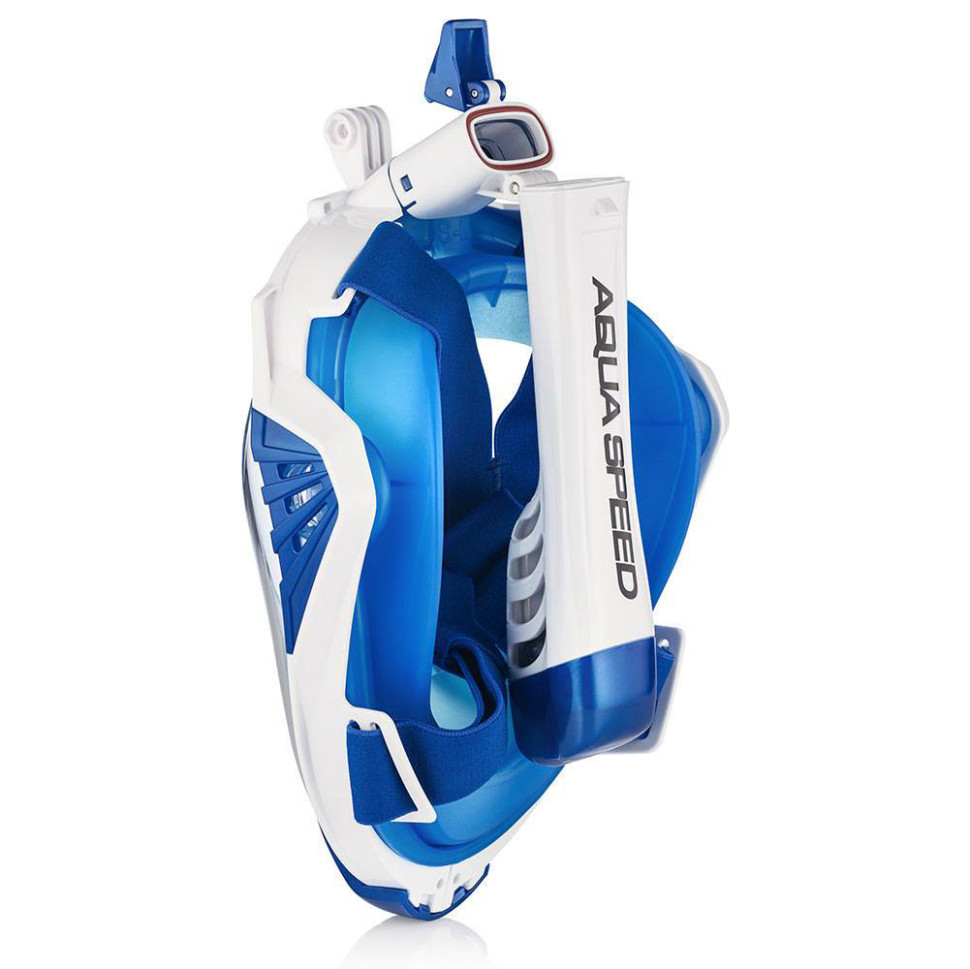 Повнолицьова маска DRIFT Aqua Speed 249-51 білий, синій, S/M