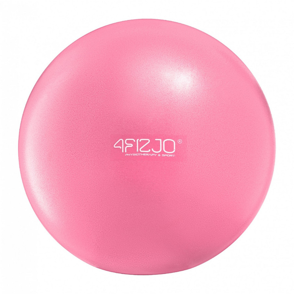 Мяч для пилатеса, йоги, реабилитации 4FIZJO 4FJ0327, 22 см, Pink