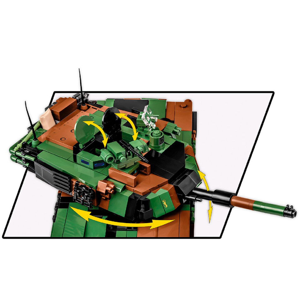 Конструктор Танк M1A2 SEP v3 Абрамс COBI COBI-2623, 1017 деталей