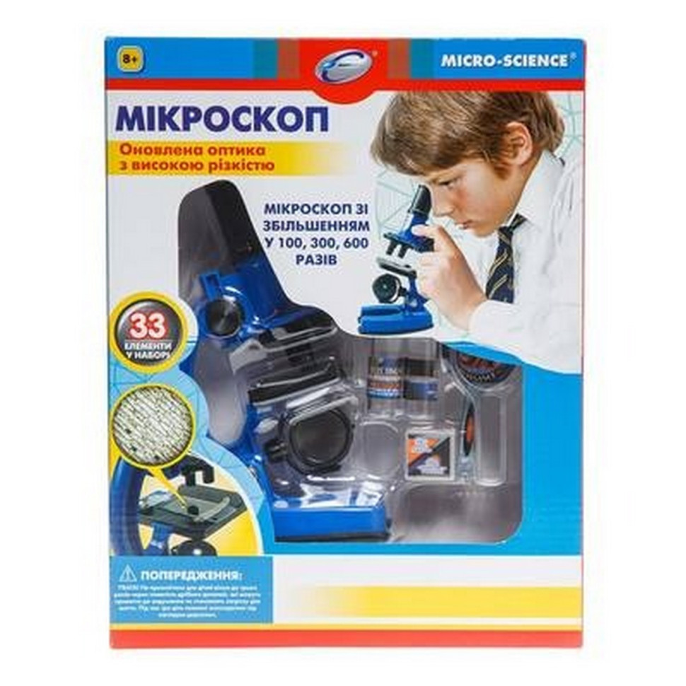 Синий микроскоп EASTCOLIGHT ES21331 (увеличение до 600 раз)