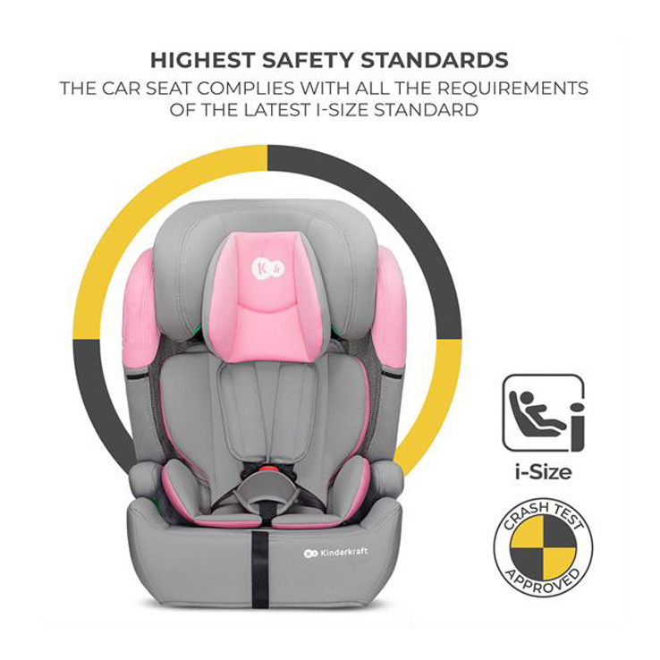 Дитяче автокрісло Comfort Up Kinderkraft KCCOUP02PNK0000 i-Size, Pink