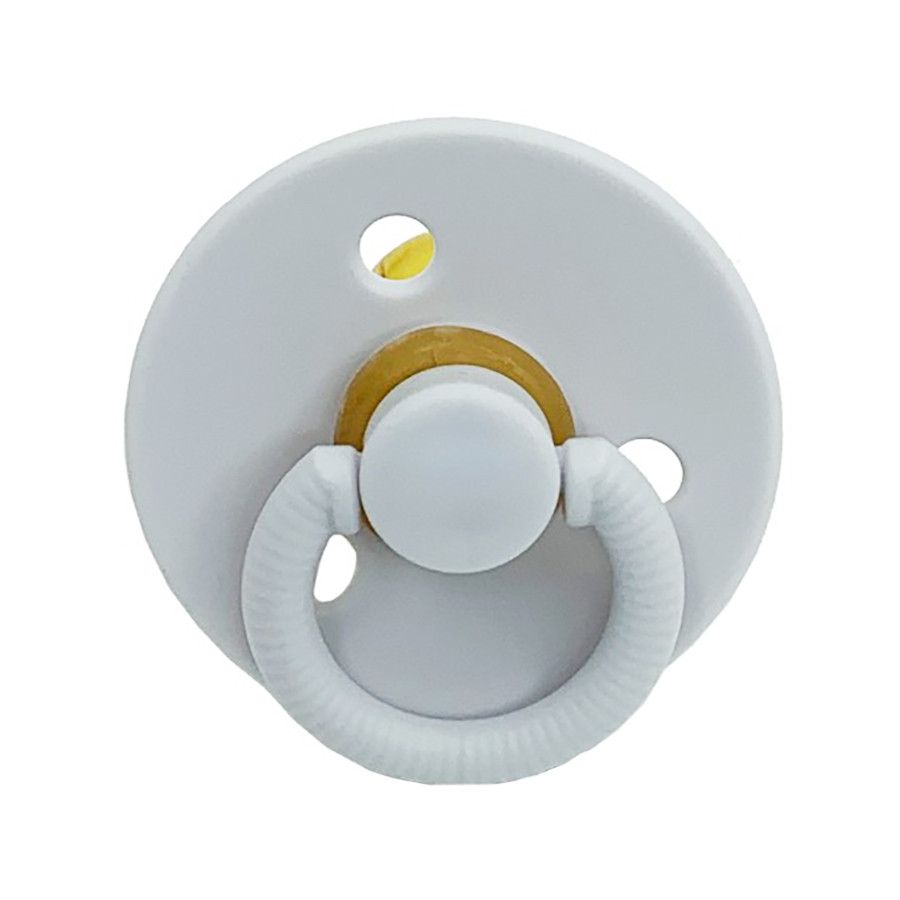 Дитяча пустушка латексна Mega Zayka MGZ-0527-2 кругла, від 12 міс