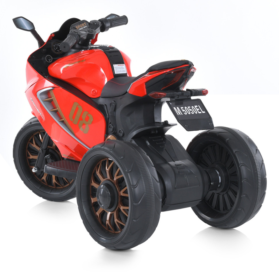 Детский электромобиль Мотоцикл Bambi Racer M 5050ELR-3 до 30 кг