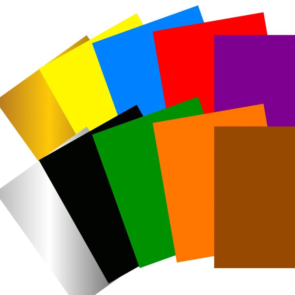 Набор двусторонней цветной бумаги 