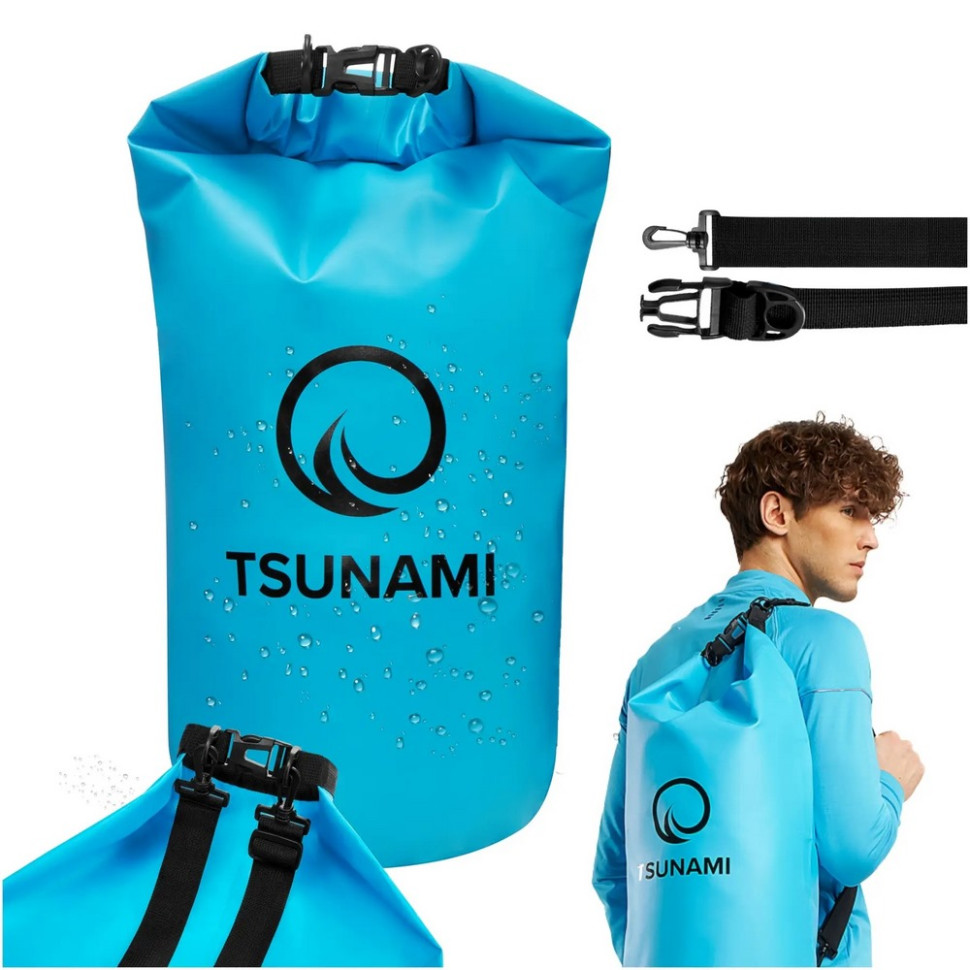 Гермомешок водозащитный Dry Pack Tsunami TS015, 20 л