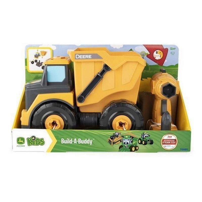 Конструктор Самосвал с шуруповертом John Deere Kids 47508