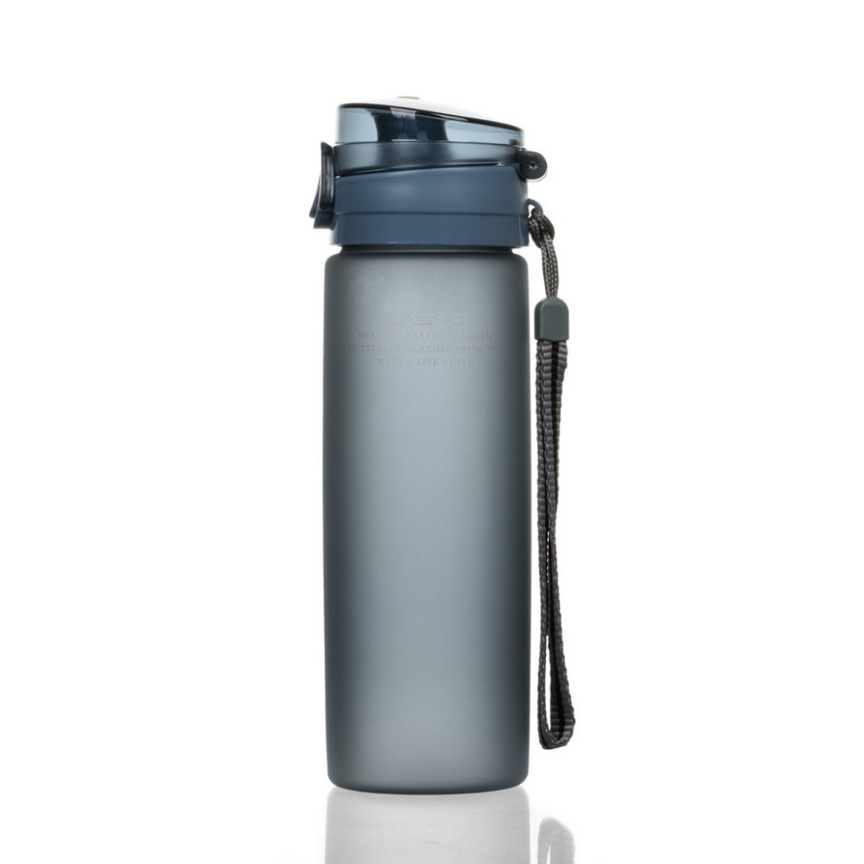 Бутылка для воды KXN-1157 Casno KXN-1157_Grey 650 мл, серый