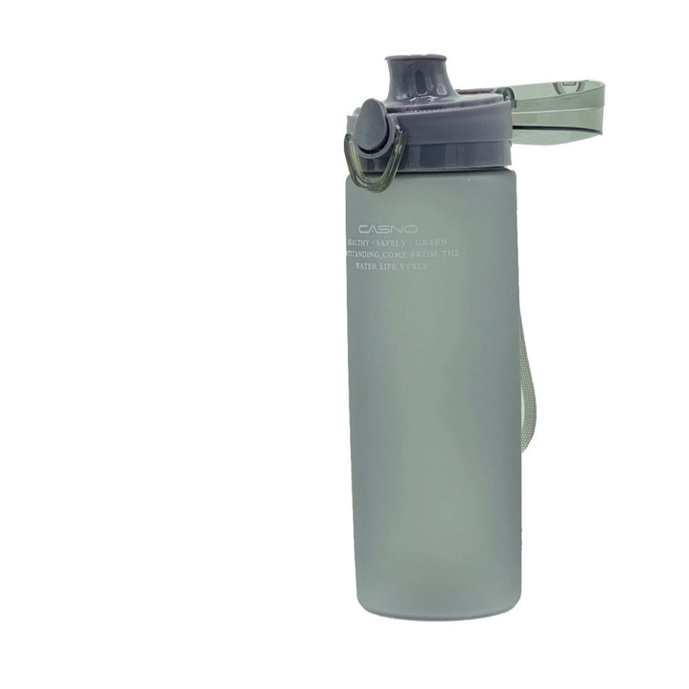 Бутылка для воды KXN-1157 Casno KXN-1157_Grey 650 мл, серый
