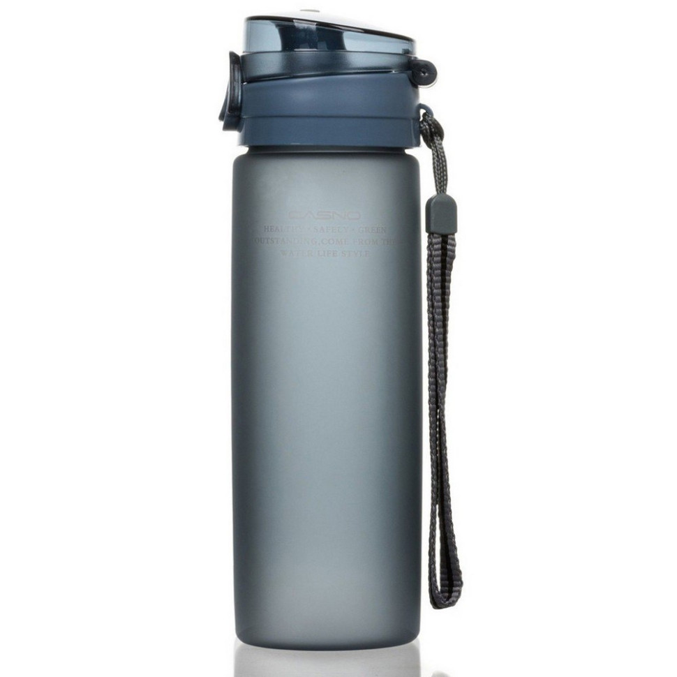 Бутылка для воды KXN-1157 Casno KXN-1157_Grey 650 мл, серый