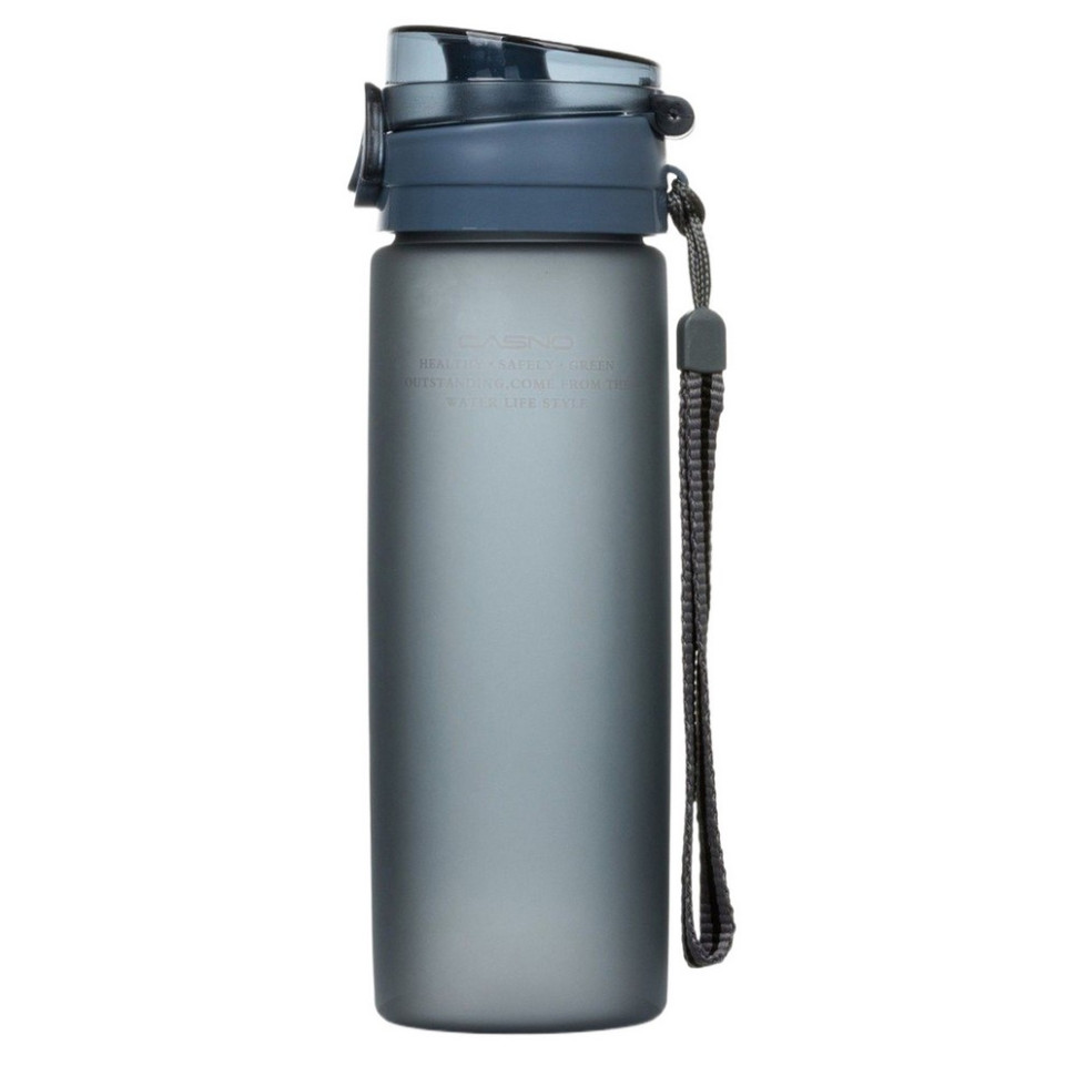 Бутылка для воды KXN-1157 Casno KXN-1157_Grey 650 мл, серый