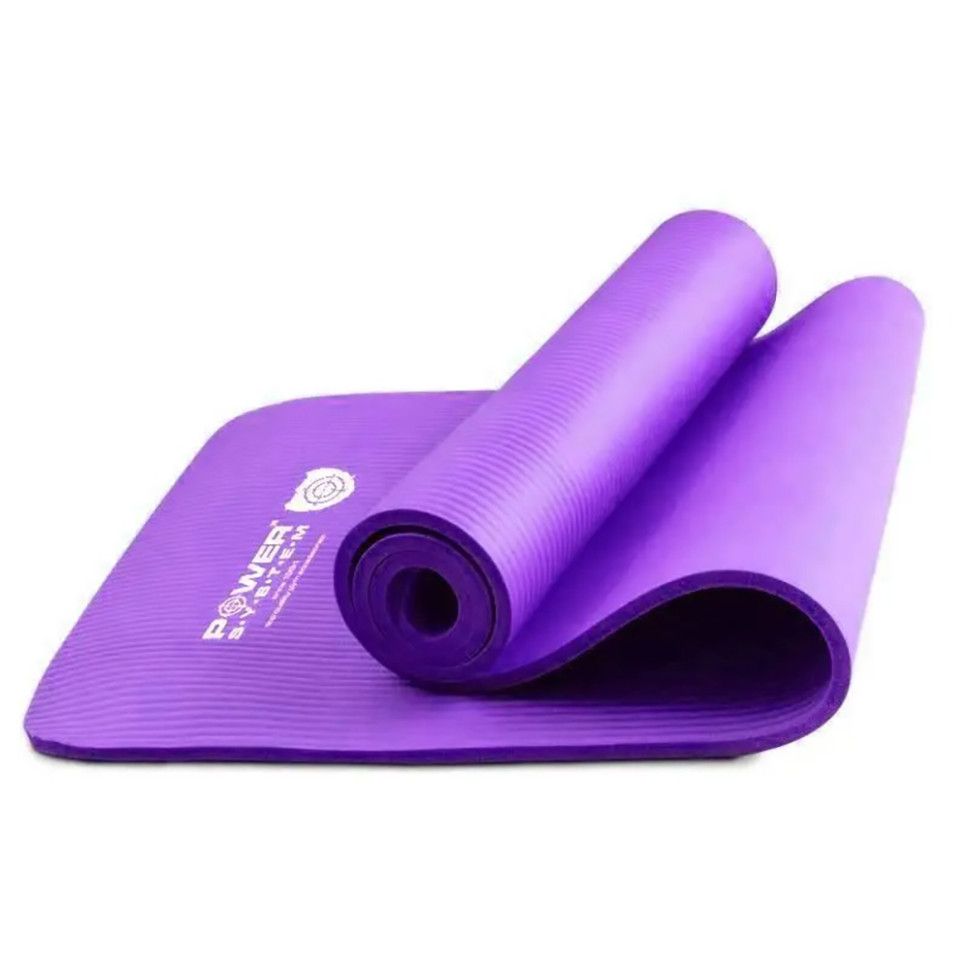 Килимок для йоги та фітнесу Power System PS-4017_Purple