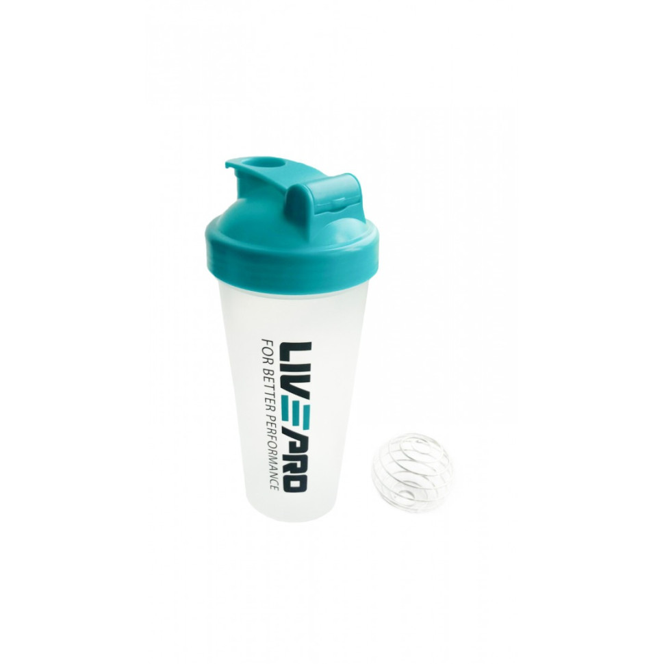 Шейкер спортивный SHAKE BOTTLE LivePro LP8147, 600 мл