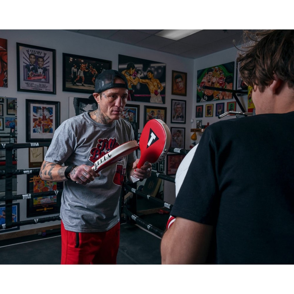 Боксерські ракетки Boxing Punch Training Paddles TITLE PTAPV2 RD, Red